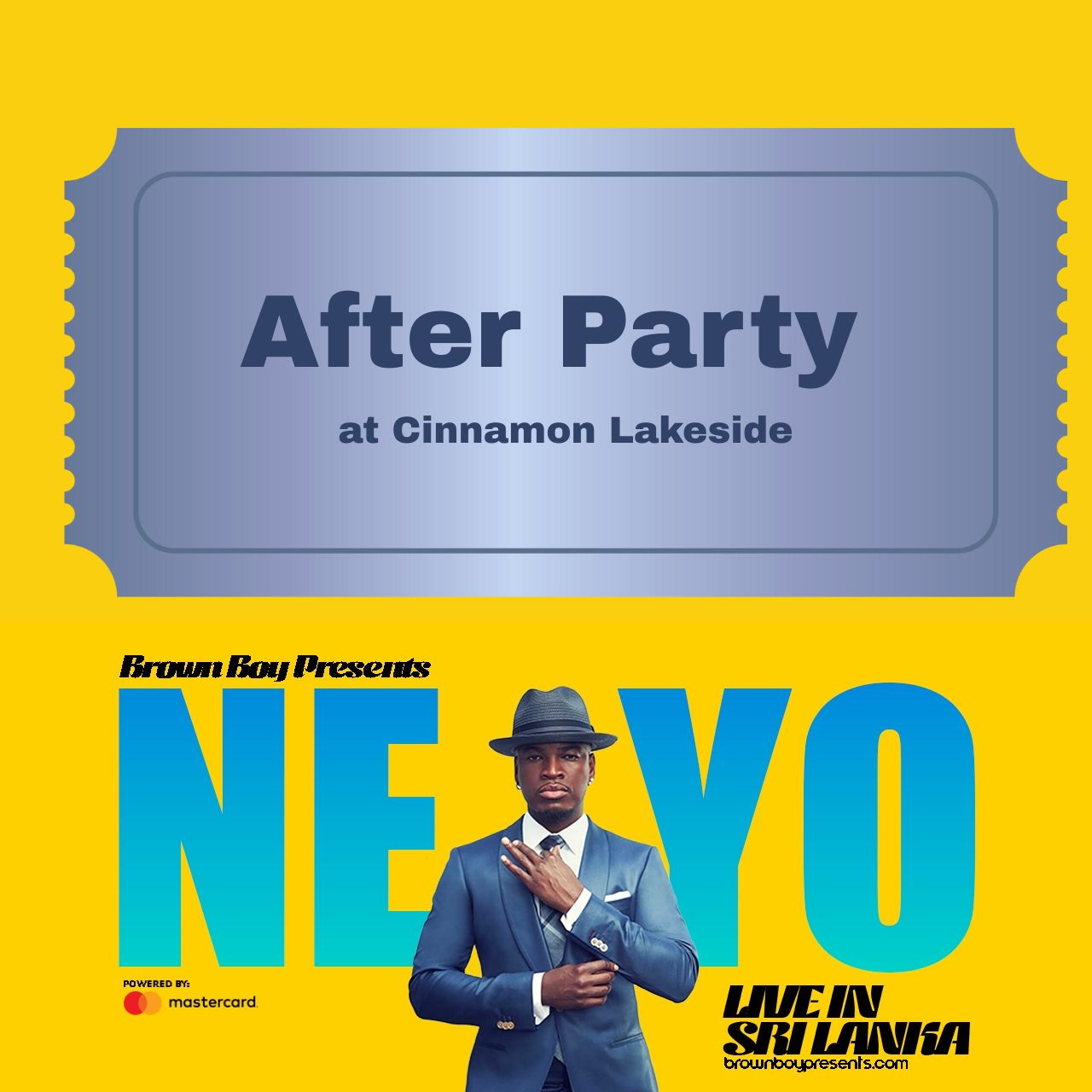 Brown Boy Presents Ne-Yo Live in Sri Lanka